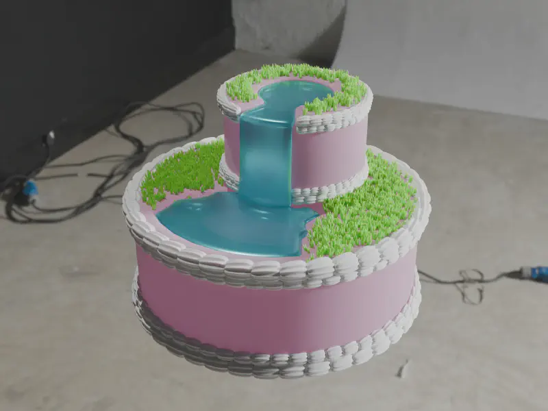 Le rendu du gâteau, deuxième partie